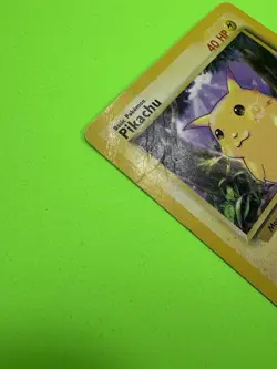 Pikachu E3 Stamped 58/102 Base Set Yellow Cheeks Pokemon Card 1999 - Image 3