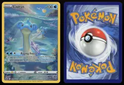 Lapras GG05/GG70 Holo Crown Zenith Galarian Gallery Pokemon NM - Image 3