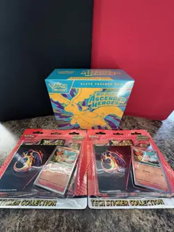 Pokemon Ascended Heroes Elite Trainer Box & Tech Sticker Collection Charmander - Image 1