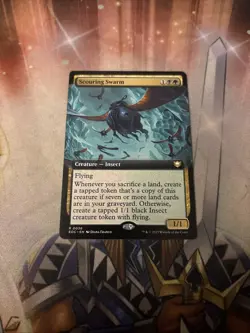 Scouring Swarm Extended Art 0036 EOC NM/MT [Edge of Eternities:MTG] - Image 1