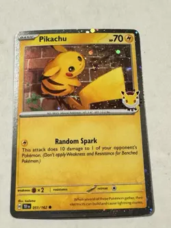 Pikachu (Pokemon Day 2026) 051/162 Miscellaneous Cards & Products Holo - Image 2