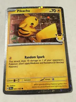 Pikachu (Pokemon Day 2026) 051/162 Miscellaneous Cards & Products Holo - Image 4