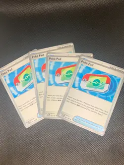 Poke Pad 081/088 Play Set (x4) - Perfect Order Pokemon Card - NM - Image 1
