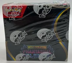 Pokemon TCG Mega Evolution Phantasmal Flames Booster Box SEALED NEW - Image 1