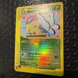 Pokemon Butterfree #38/165 Reverse Holo Rare - 2002 Expedition Base Set - Image 2