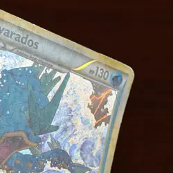 Gyarados 30/30 Holo HGSS Trainer Kit Gyarados Raichu Pokemon Card DMG - Image 5