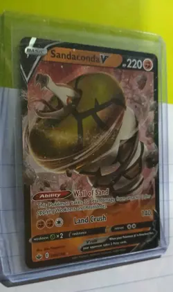 Sandaconda V 089/198 Ultra Rare Full Art Pokemon Card S & S Chilling Reign Mint - Image 1