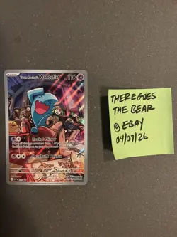 Team Rocket's Wobbuffet SR Special Illustration Rare Pokemon 151 TCG NM - Image 1