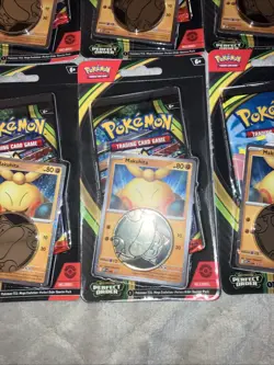 Pokemon: Mega Evolutions Perfect Order- Makuhita Blister Pack Lot Of 15 ***NEW** 820650853319 - Image 5