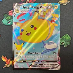 Flying Pikachu VMAX 007/025 Celebrations NM Mint Pokemon TCG Card - Image 1
