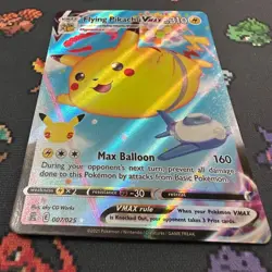 Flying Pikachu VMAX 007/025 Celebrations NM Mint Pokemon TCG Card - Image 3