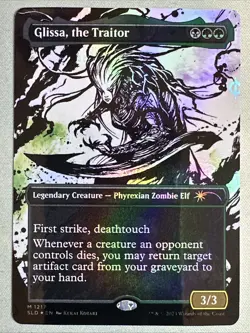 MTG / Glissa, the Traitor / SLD / #1217 / STEP-AND-COMPLEAT FOIL / Mythic / NM - Image 1