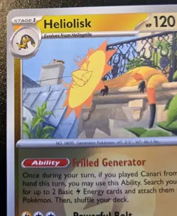 Heliolisk 064/217 Reverse Holo Uncommon Ascended Heroes Pokemon TCG - Image 2