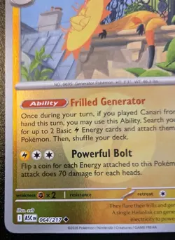 Heliolisk 064/217 Reverse Holo Uncommon Ascended Heroes Pokemon TCG - Image 4