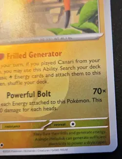 Heliolisk 064/217 Reverse Holo Uncommon Ascended Heroes Pokemon TCG - Image 5