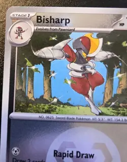 Bisharp 147/217 Reverse Holo Common Ascended Heroes Pokemon TCG - Image 2