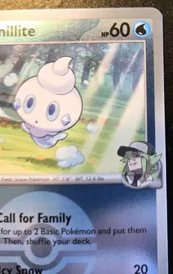 N's Vanillite 049/217 Poke Ball Holo Common Ascended Heroes Pokemon TCG - Image 3