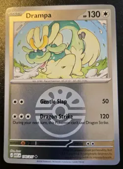 Drampa 176/217 Friend Ball Holo Uncommon Ascended Heroes Pokemon TCG - Image 1