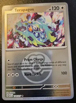 Terapagos 178/217 Love Ball Holo Rare Ascended Heroes Pokemon TCG - Image 1