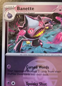 Banette 091/217 Dusk Ball Holo Uncommon Ascended Heroes Pokemon TCG - Image 2