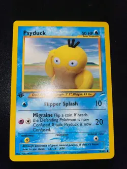 Psyduck 79/105 Pokemon 1st Edition Neo Destiny Non Holo LP - Image 2