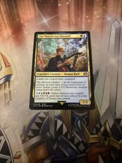 x1 The Wandering Minstrel R MTG Final Fantasy M/NM, English - Image 1