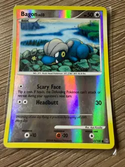 Bagon 53/100 Common Stormfront Pokemon Reverse Holo LP - Image 1