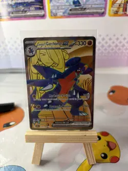 Pokemon TCG Cynthia's Garchomp EX 215/182 - Image 1