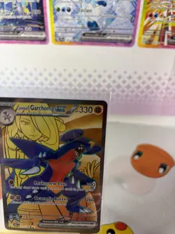 Pokemon TCG Cynthia's Garchomp EX 215/182 - Image 3