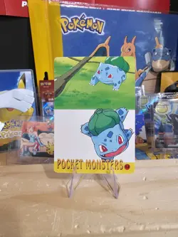 1990s Vintage Pocket Monsters Vending Prism - Pokemon Gallery Mew - #46 - Image 5
