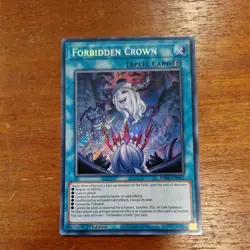 Yu Gi Oh TCG - BPRO-EN067 - Forbidden Crown - SECRET RARE - Image 1