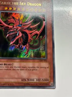 USA Seller Yugioh Slifer the Sky Dragon GBI-001 Ultra Rare LP - Image 5