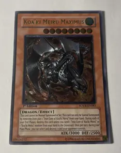 YuGiOh - Koa’ki Meir Maximus - SOVR-EN081 - 1st Edition Ultimate Rare - Image 1