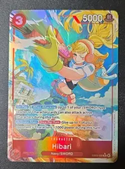 Hibari (Alternate Art) EB03-008 Extra Booster: One Piece Heroines Edition Foil - Image 1