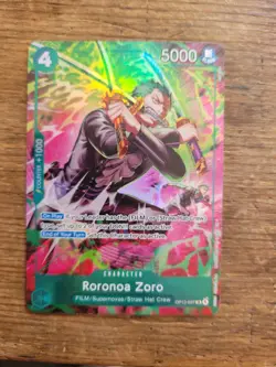 One Piece TCG OP15 Roronoa Zoro Treasure Rare - Image 1