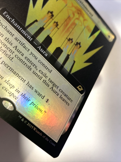 MTG Hardlight Containment (Extended Art Foil) Edge of Eternities 319 NM - Image 3