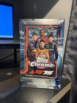Topps Chrome Formula 1 F1 2025 Hobby Box✅BRAND NEW & SEALED 🚚SAME DAY DISPATCH - Image 1