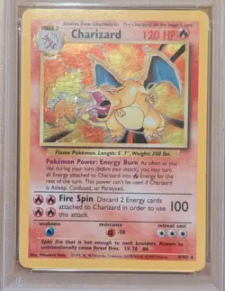 Charizard Base Set (1999) 4/102 Holo PSA 6 EX-MT - Image 3