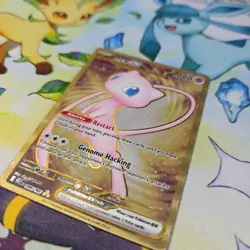 Pokemon Mew EX TCG 205/165 Gold Metal Scarlet Violet Promo Card - Image 4