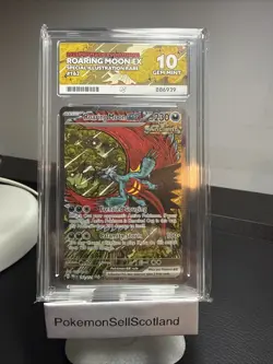 Pokemon TCG Roaring Moon EX 162/131 Prismatic Evolutions ACE 10 ENGLISH - Image 1