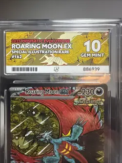 Pokemon TCG Roaring Moon EX 162/131 Prismatic Evolutions ACE 10 ENGLISH - Image 2