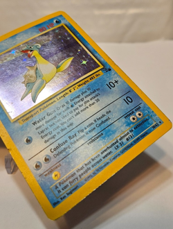 Lapras 10/62 Holo Rare Unlimited Fossil Pokemon 1308 - Image 5