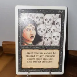 Fear - Revised Edition - Common - 19 Mark Poole MTG Magic The Gathering NM - Image 1