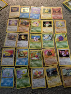 98 card lot of pokemon vintage 1st edition. base set / jungle holos - Image 3