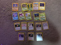 98 card lot of pokemon vintage 1st edition. base set / jungle holos - Image 4