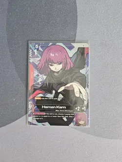 Haman Karn GD02-091 LR+ Gundam Card Game - Image 1