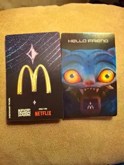 Mcdonalds K-POP Demon Hunters HUNTRIX Card Mira With Wrapper - Image 2