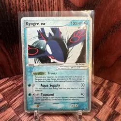 Pokemon Kyogre EX Promo 037 Nintendo Holo Foil 100 HP 2006 Card - Image 1