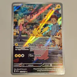 Pokemon Pikachu Illustration Rare 173/165 Scarlet & Violet 151 Holo 60 HP - Image 1