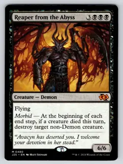 Reaper from the Abyss M Foundations Jumpstart 480 NM J25 MTG Magic - Image 1